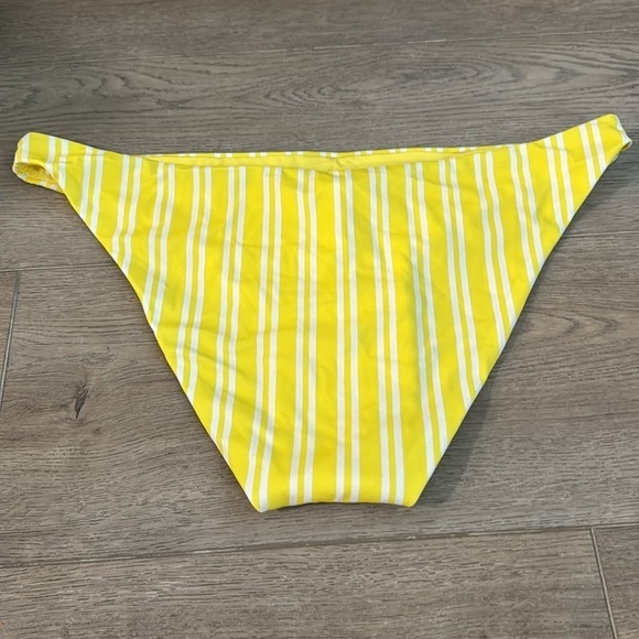 NWT! Banana Republic Onia Yellow Stripe Ashley Bikini Bottom - Multiple Sizes 💎 - Picture 5 of 6